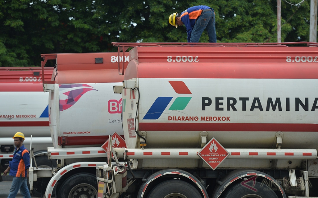 Bahlil Tanggapi Stok Di SPBU Swasta Kosong Tangki BBM. Foto : Ist
