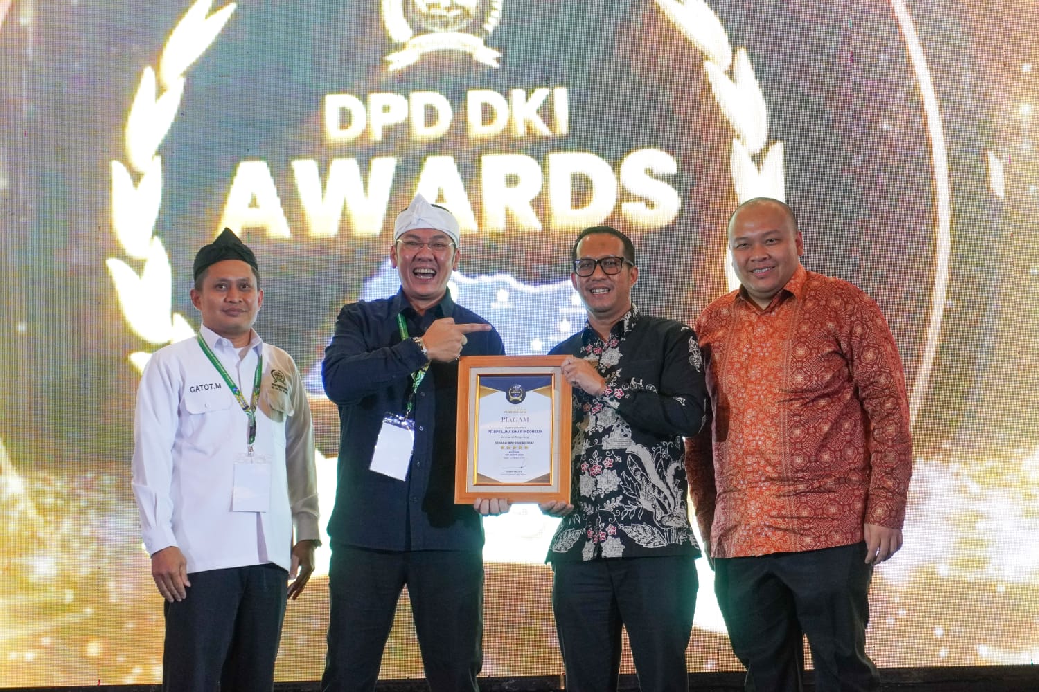 Bank Luna Borong Tiga Penghargaan Bergengsi, Mantapkan Posisi BPR Inovatif Foto : Ist
