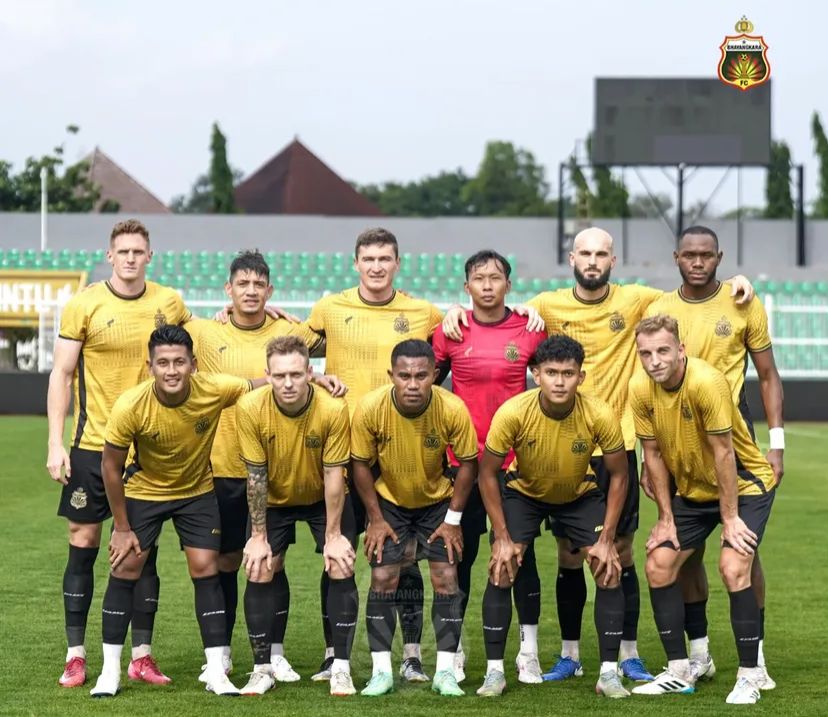 Skuad Bhayangkara Lampung. Foto : Ist