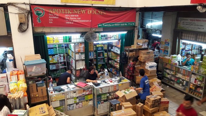 Ilustrasi toko penjual obat. Foto : Ist