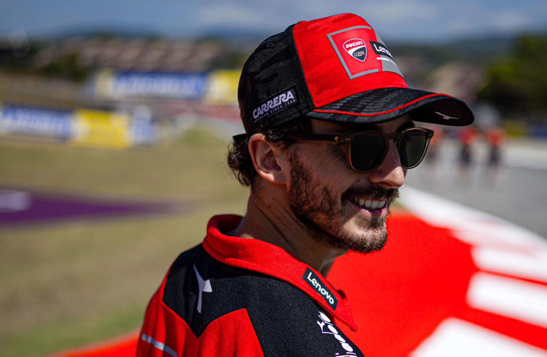 Pembalap Tim Ducati Lenovo Francesco Bagnaia. Foto : Ist