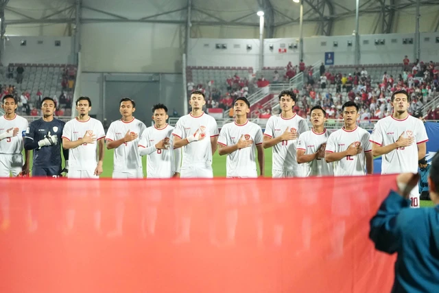 Garuda Muda Harus Mengakui Keunggulan Korsel Skuad Garuda Muda. Foto : Ist