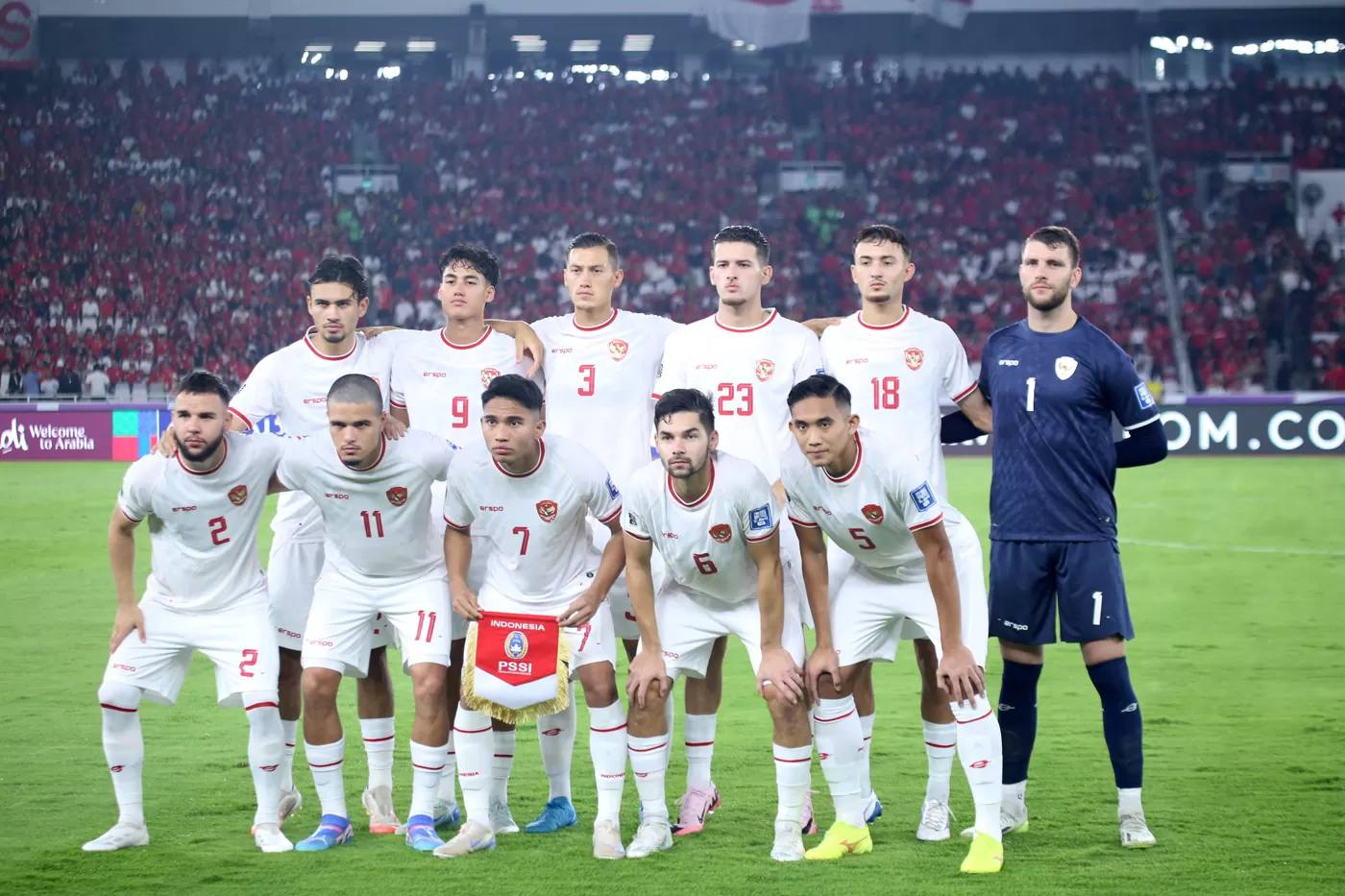 Skuad Timnas Senior. Foto : Ist