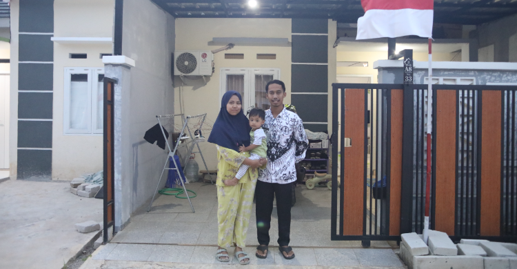 Imam Farniawan kini tinggal di Pesona Kahuripan 10, Cileungsi, Bogor, Jawa Barat. Foto : Ist