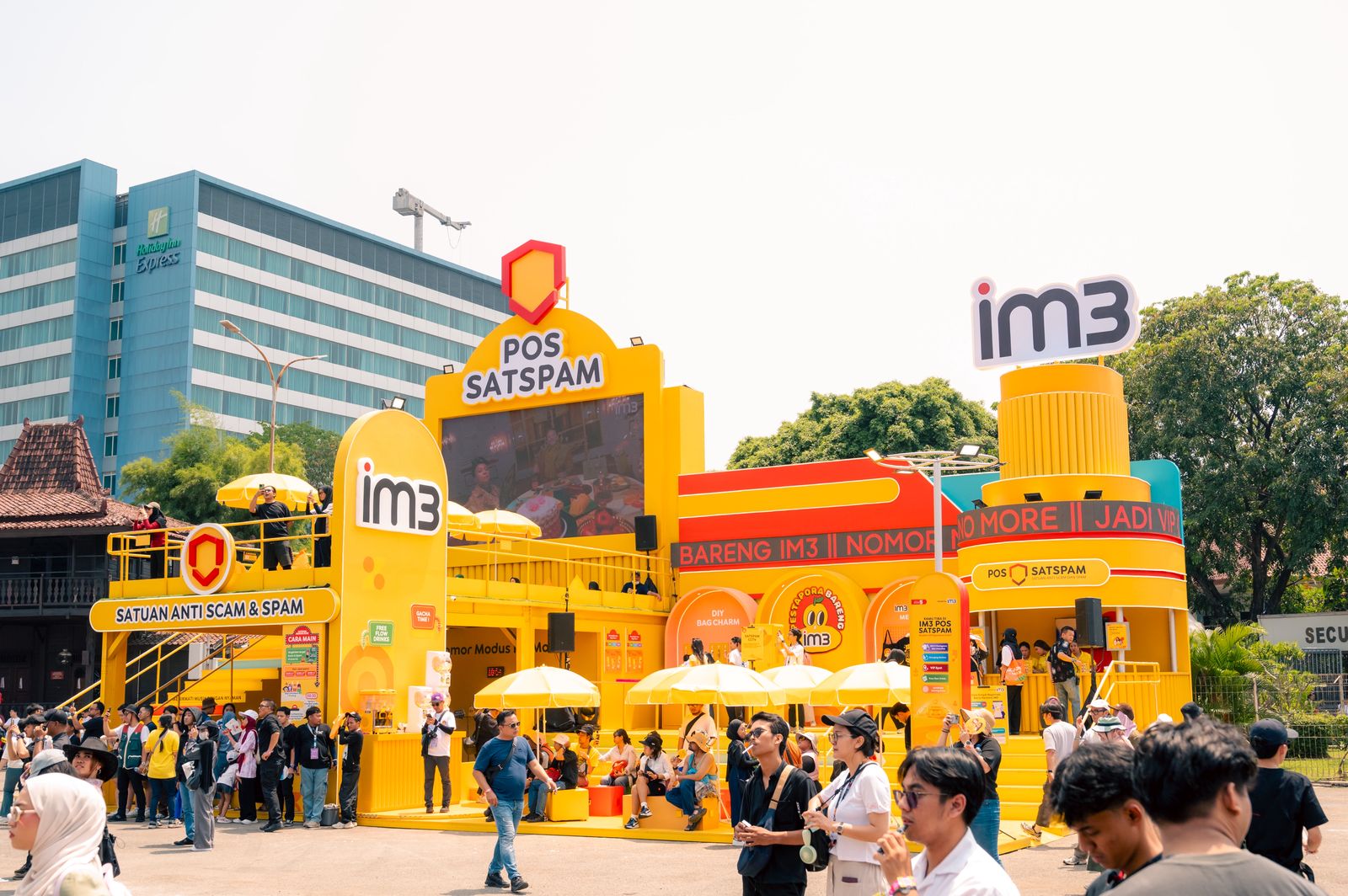 Indosat IM3 Hadirkan Jaringan 5G Andal dan Proteksi Digital di Festival Musik Indosat Ooredoo Hutchison (Indosat atau IOH) melalui brand IM3.(Istimewa)