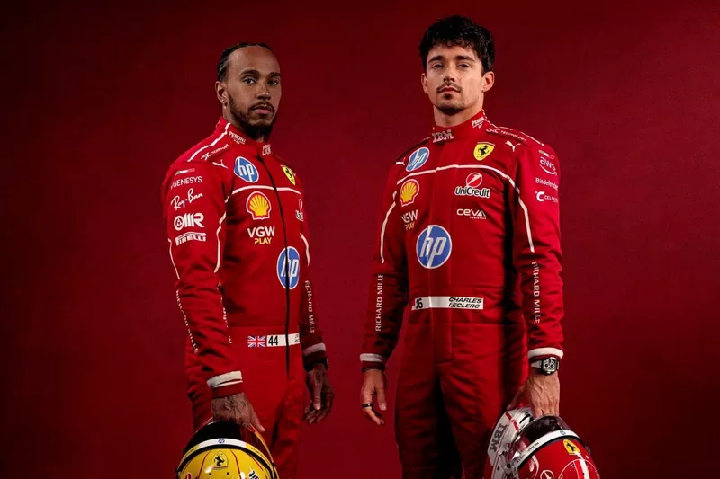 Pembalap Tim Ferrari. Foto : Ist