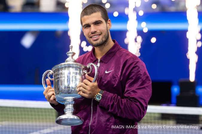 Kalahkan Sinner, Alcaraz Yang Terbaik di US Open 2025 Juara US Open 2025 Carlos Alcaraz. Foto : Ist