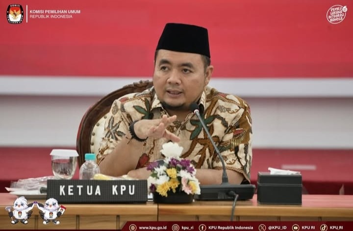 Keputusan Baru Seumur Jagung, KPU Batalkan Keputusan Aturan Rahasia Dokumen Capres dan Cawapres Ketua KPU Ketua KPU Mochammad Afifuddin. Foto : Ist
