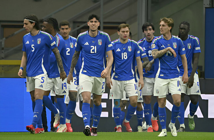 Skuad Timnas Italia. Foto : Ist