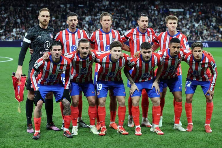 Skuad Atletico Madrid. Foto : Ist