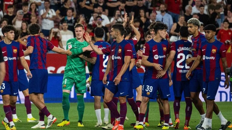 Liga Spanyol Skuad Barcelona. Foto : Ist