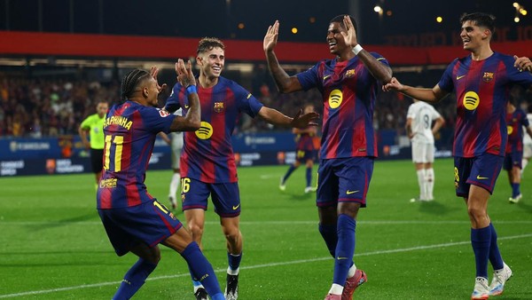 Liga Spanyol Skuad Barcelona. Foto : Ist