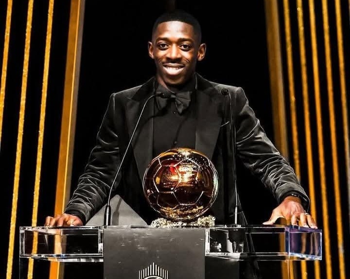 Pemain PSG Ousmane Dembele raih Ballon d'Or 2025. Foto : Ist