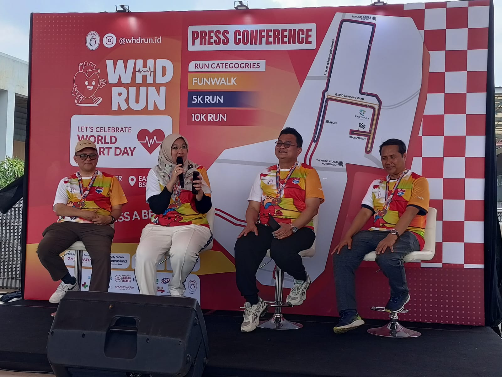 World Heart Day 2025 di bilangan BSD, Pagedangan, Tangerang, Minggu (28/9). (Ist)