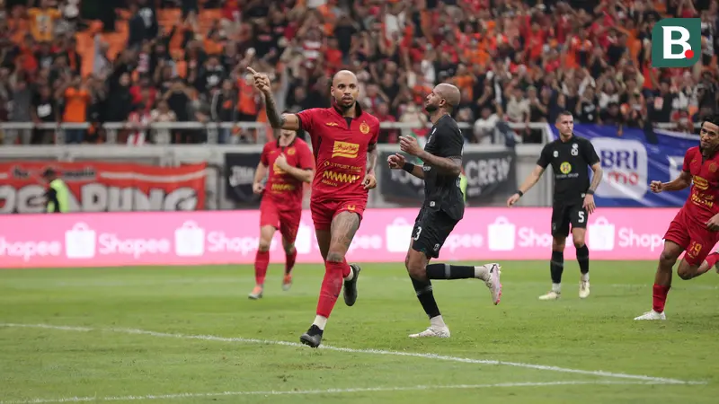Persija Tak Mampu Imbangi Tuan Rumah Barito Laga Persija vs Barito. Foto : Ist