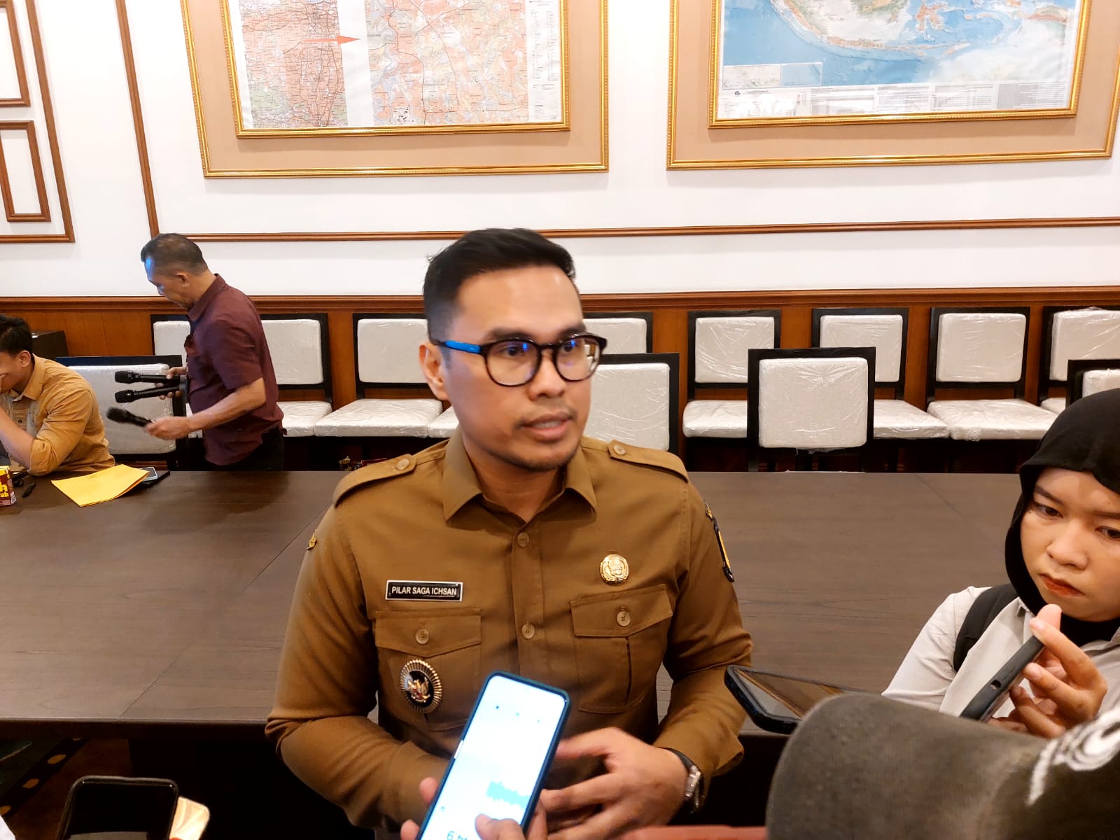 Wakil Wali Kota Tangsel, Pilar Saga Ichsan.
