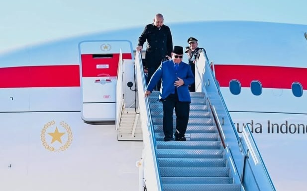 Presiden Prabowo Tiba Di New York, Siap Hadiri Sidang Umum PBB Ke-80 Presiden Prabowo telah mendarat di Bandar Udara Internasional John F. Kennedy, New York, Amerika Serikat. Foto : Ist