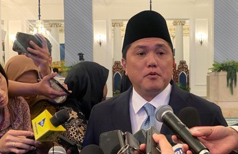 Erick Thohir Menpora baru. Foto : Ist