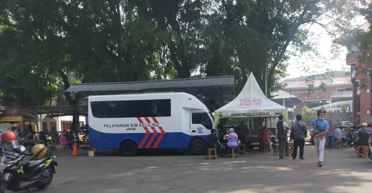 SIM Keliling Kota Depok Sabtu 13 September 2025 Foto : Ist