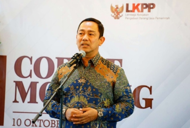 Sudah Tak Ada Aroma Banteng di Pemerintahan Prabowo-Gibran Hendrar Prihadi Kepala Lembaga Kebijakan Pengadaan Barang/Jasa Pemerintah (LKPP). Foto : Ist