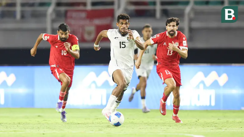 Laga Timnas Senior vs Lebanon. Foto : Ist
