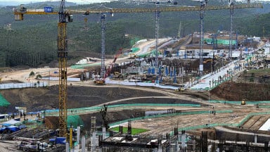 Usul Tambahan Anggaran Tahun 2026, Otorita IKN Tetap 6,26 T, Kemenhan Jadi 187 T Pembangunan kawasan IKN. Foto : Ist