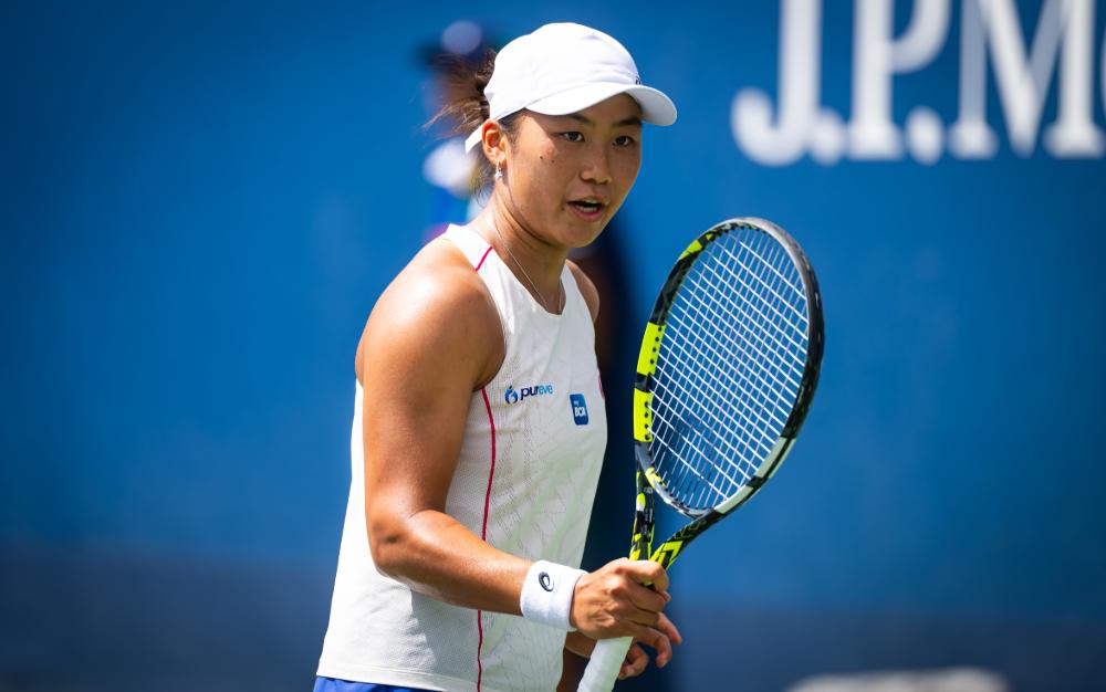 WTA Sao Paulo 2025, Petenis Indonesia Janice Tjen Melaju Ke Babak Semifinal Petenis Putri Indonesia Janice Tjen. Foto : Ist