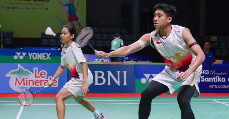BNI Indonesia Masters 2025 Ganda campuran Marwan Faza/Aisyah Salsabila Putri Pranata. Foto : Ist