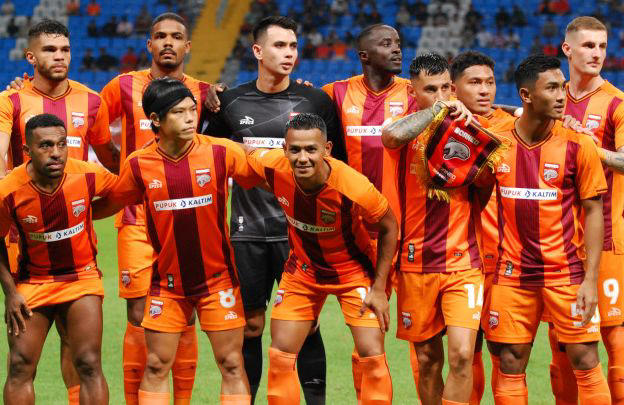 Borneo FC Kokoh di Puncak Klasemen, 7 Kemenangan Secara Beruntun Beruntun Skuad Borneo FC. Foto : Ist