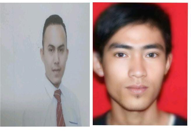 Zaenal Abidin (kirin) dan Tomi M. Payumi, eks pegawai BRI yang menjadi DPO oleh Kejari Pandeglang dalam kasus korupsi.(Istimewa)