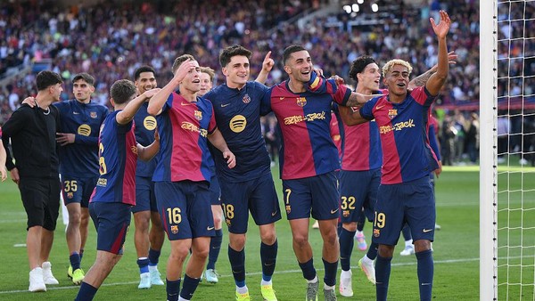 Derby Kandang, Barcelona Bertekad Bangkit Saat Jamu Girona Skuad Barca siap curi poin penuh saat jamu Girona. Foto : Ist