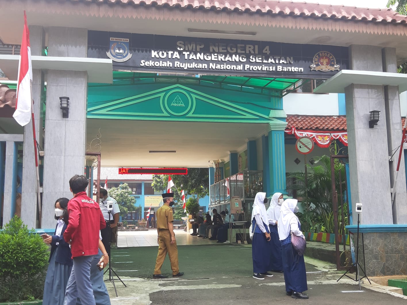 Dewan Ajak Siswa SMP Di Tangsel Tanamkan Wawasan Kebangsaan Ist.