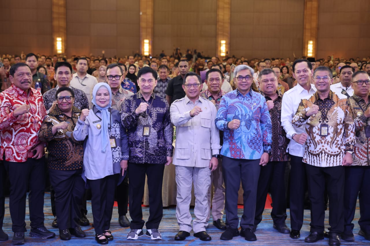 Dimyati Tekankan Mental Spiritual untuk Wujudkan Banten Tidak Korupsi Wagub Banten Achmad Dimyati Natakusumah pada acara Rakornas Pembinaan dan Pengawasan Penyelenggaraan Pemerintahan Daerah Tahun 2025 di Jakarta. Foto : Humas Pemprov