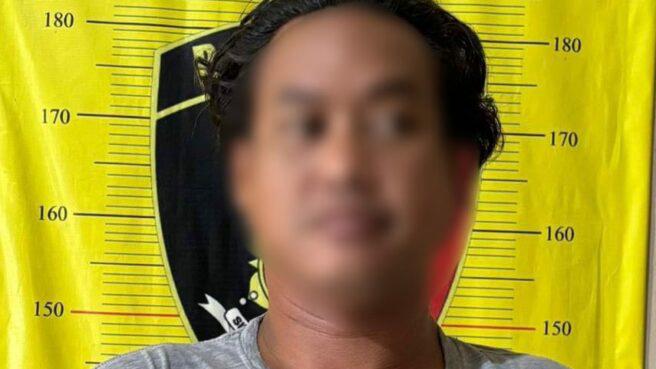 Sosok pelaku pembacokan di jalan Perkutut, Kelurahan Rengas, Kecamatan Ciputat. Pelaku merupakan seorang sopir angkot.