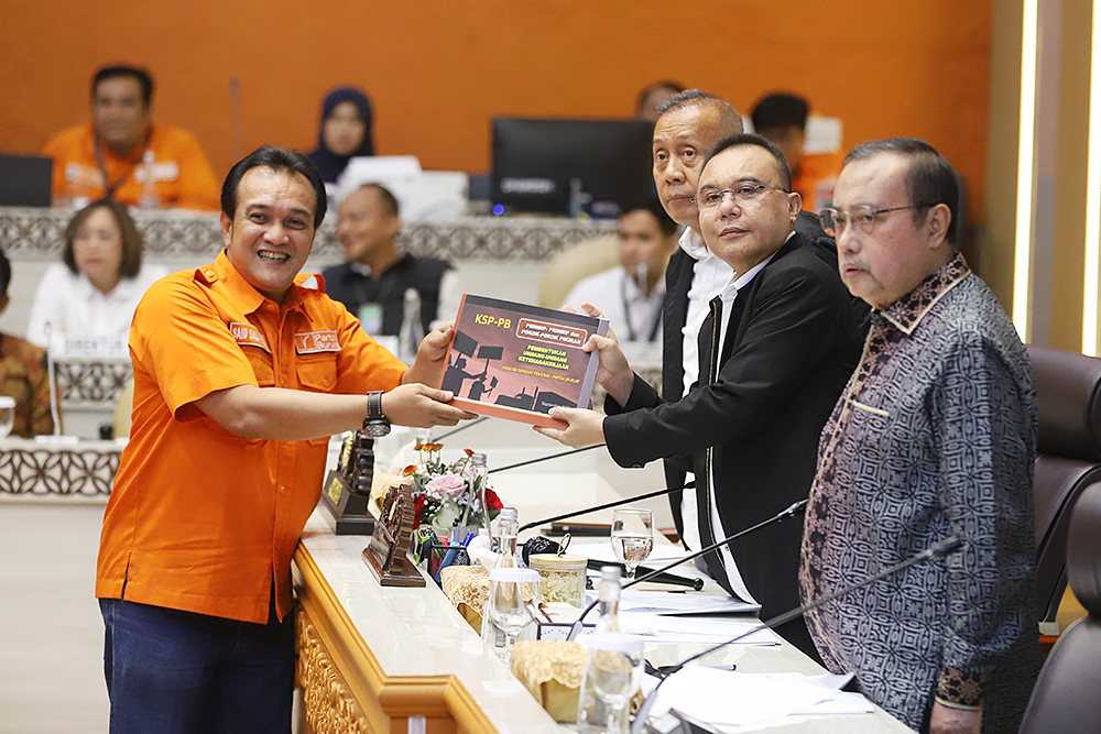 Presidium Koalisi Serikat Pekerja Buruh-Partai Buruh (KSP-PB). Foto : Ist