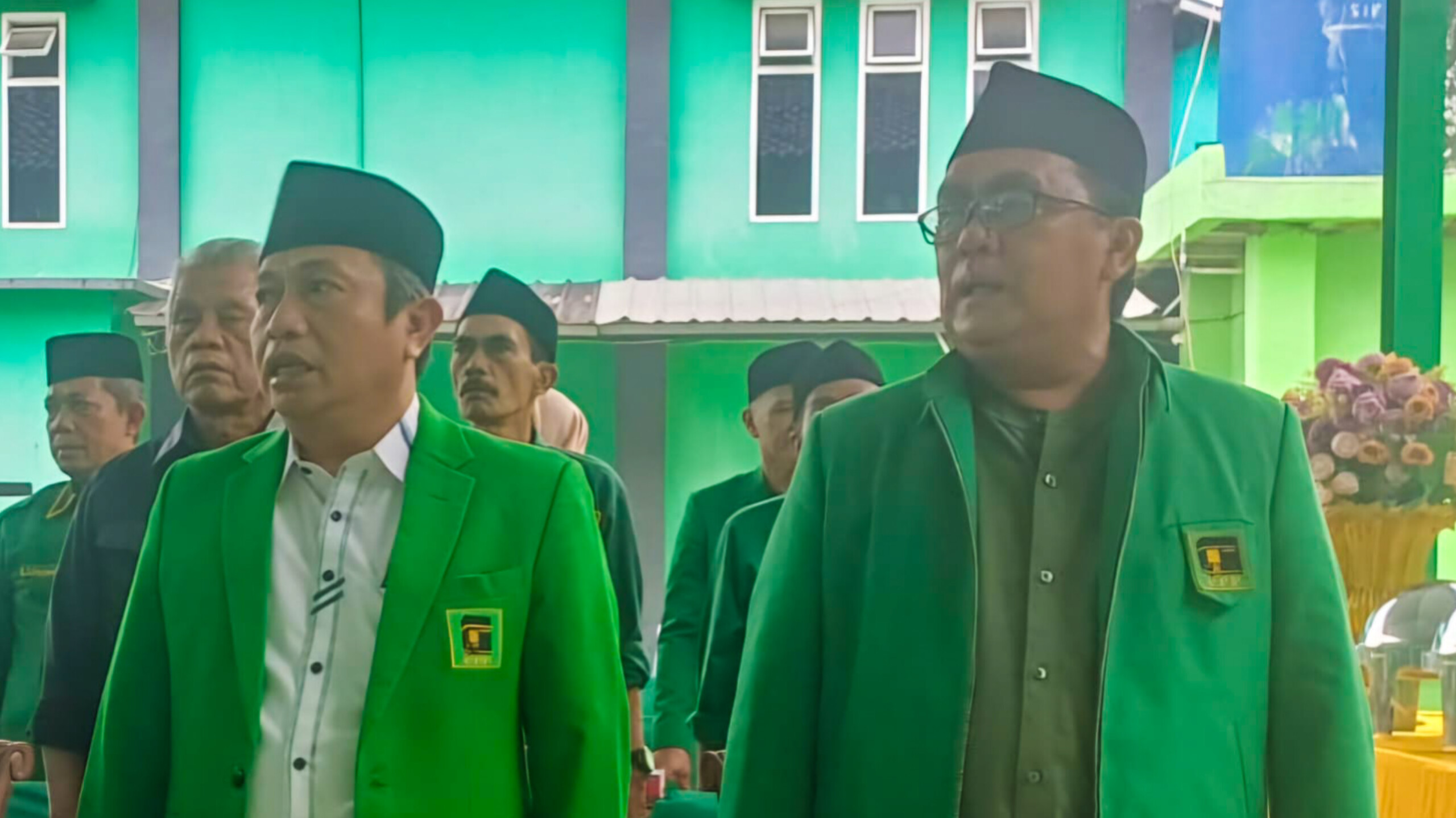 Ketua DPW PPP Banten, Subadri Ushuludin (kiri) saat mengikuti kegiatan partai beberapa waktu yang lalu.