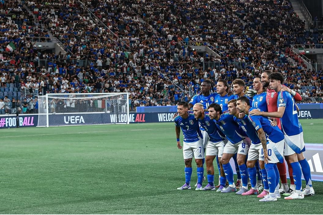 Skuad Italia. Foto : Ist