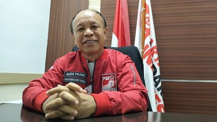 Ketua Fraksi PSI DPRD Kota Tangsel Alexander Prabu menyampaikan pesannya terkait  dengan RTH di Tangsel.