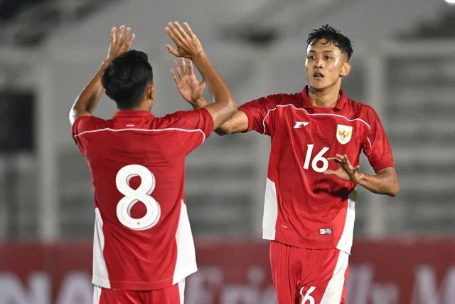 Gagal Balas Dendam, Timnas U23 Indonesia Ditahan Imbang India Gol Dony Tri samakan skor Timnas 1-1 dari India. Foto : Ist