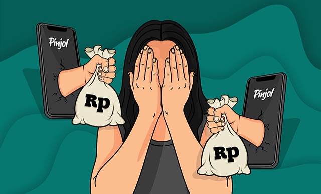 Gawat, Utang Pinjol Rakyat Sudah Tembus 87 T Ilustrasi Pinjol. Foto : Ist