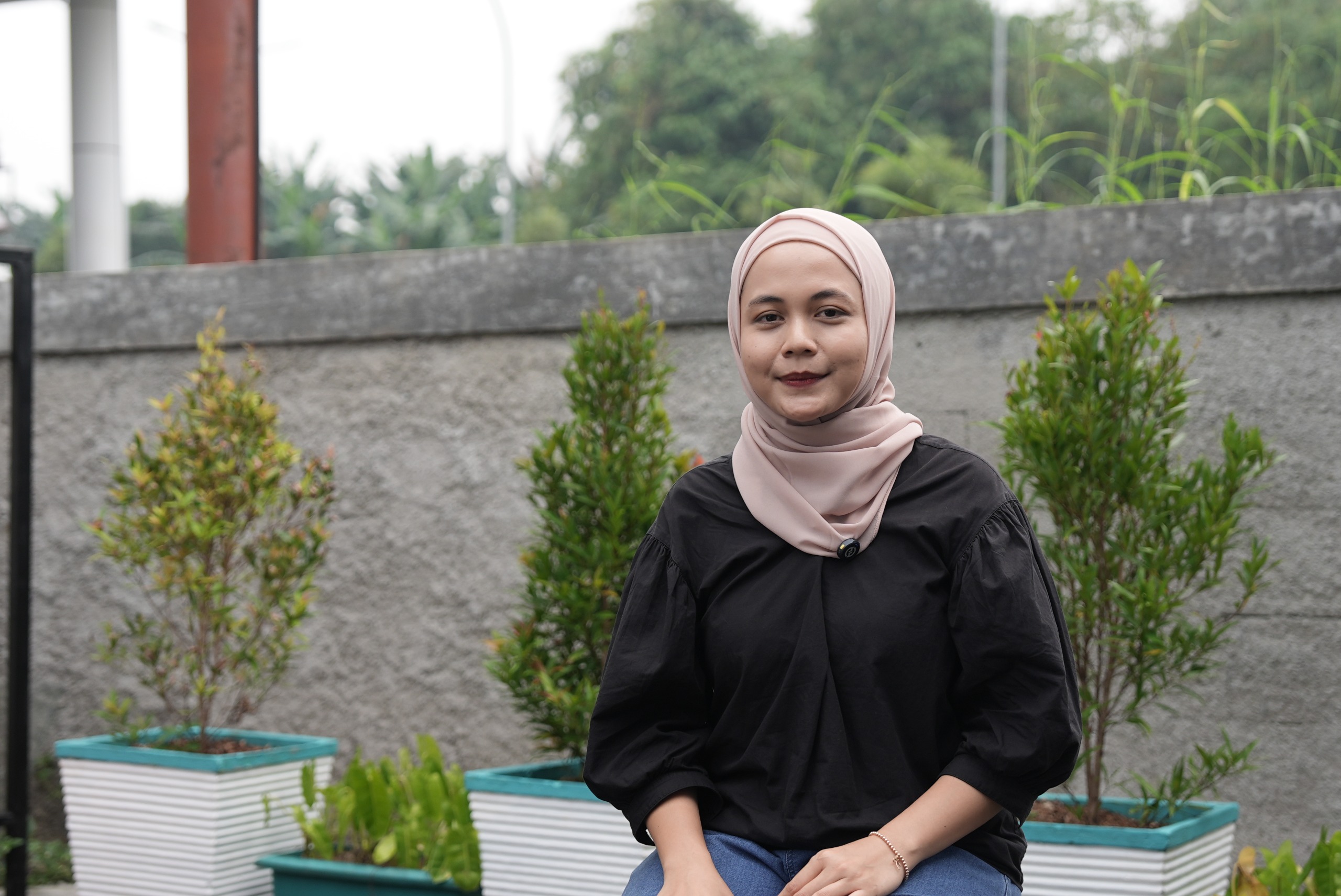 Pengusaha Ikan Ifta Bintan. Foto : Tim Media Presiden