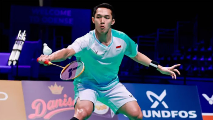 Jojo Melaju ke 16 Besar French Open 2025 Pebulutangkis Indonesia Jonatan Christie. Foto : Ist