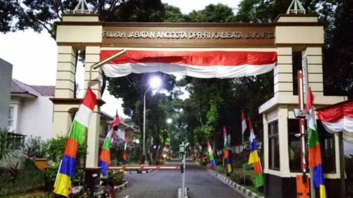KPK Dan BPKP Mulai Menghitung Kerugian Kasus Rumdin DPR Komplek Rumah dinas DPR di Kalibata. Foto : Ist