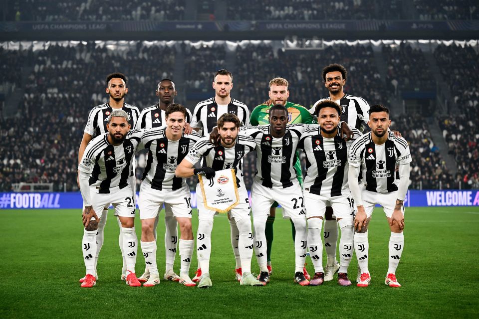 Liga Champions Memanas, Real Madrid Tantang Juventus di Bernabeu Skuad Juventus siap tantang Madrid. Foto : Ist