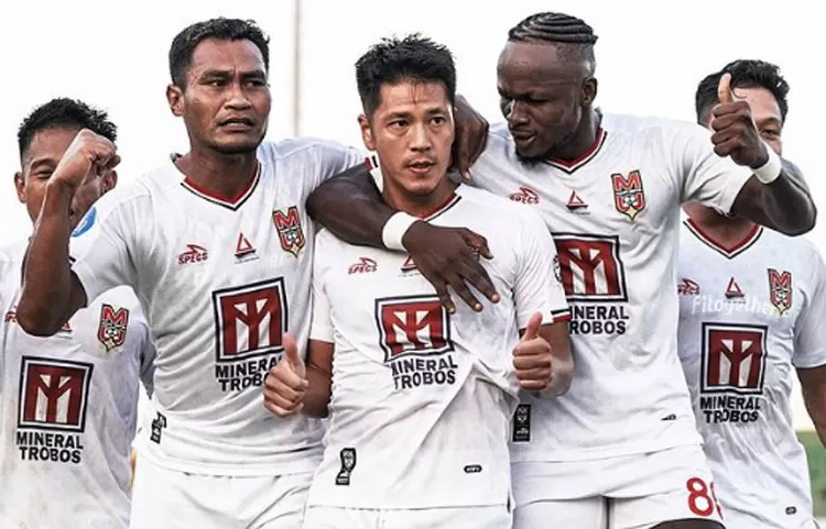 Malut United Curi Tiga Poin di Kandang Persis Solo Skuad Malut. Foto : Ist