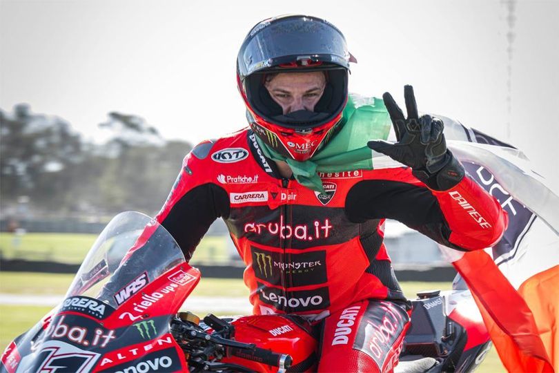 MotoGP Tersisa Dua Seri, Bulega Nggak Pede Gantikan Marquez Runner-up World Superbike (WorldSBK) 2025, Nicolo Bulega. Foto : Ist