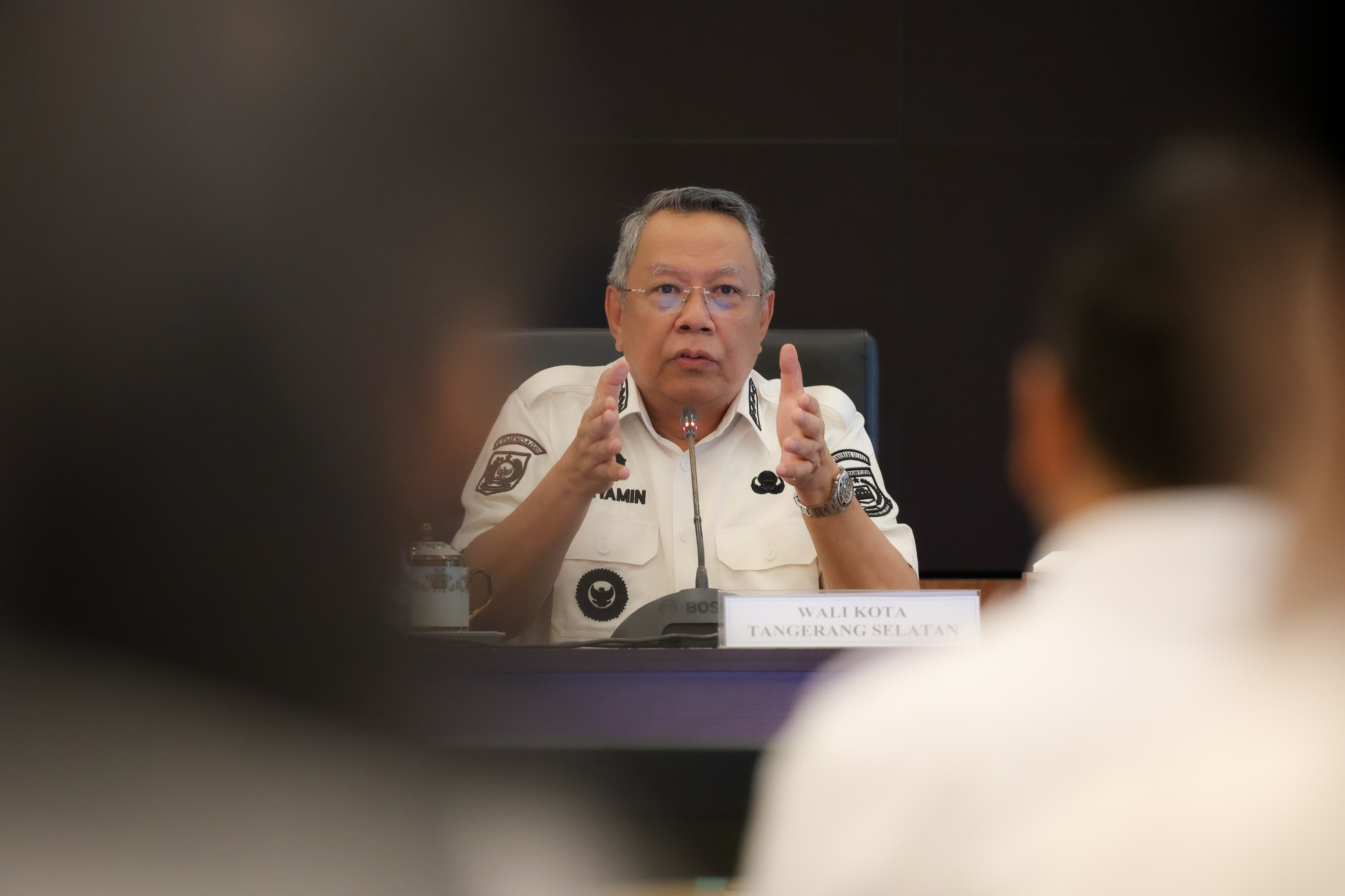 Presiden Batalkan Proyek PSEL di Tangsel, Benyamin : Saya Patuhi Perintah Perpres Wali Kota Tangsel Benyamin Davnie. Foto Ist