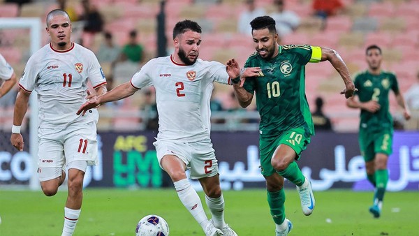 Laga Timnas vs Arab Saudi tahun 2024. Foto : Ist