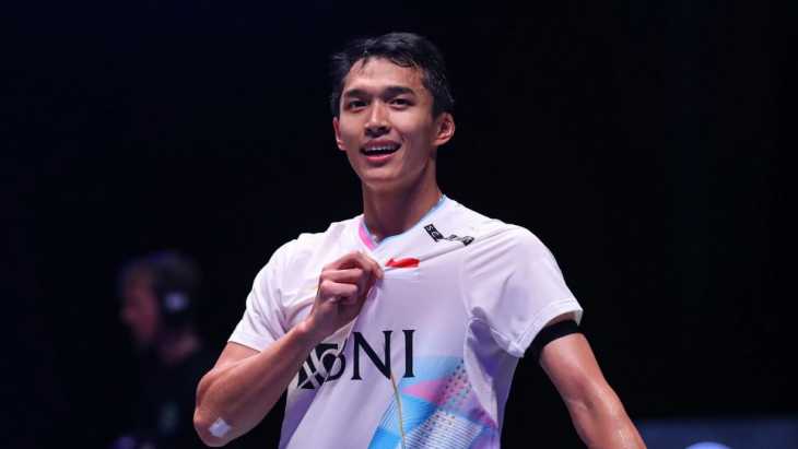 Andalan tunggal putra Indonesia Jonatan Christie. Foto : Ist