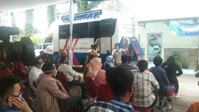 SIM Keliling Kota Tangsel Jumat 31 Oktober 2025 Foto : Ist